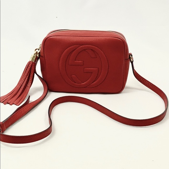 Authentic Gucci Soho Disco Red - Picture 1 of 8